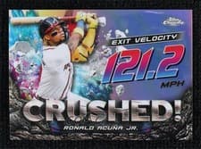 2024 Topps Chrome Update Crushed! Ronald Acuña Jr. #CR-5 card