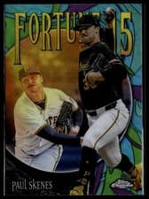 Paul Skenes 2025 Topps Chrome Fortune 15 card