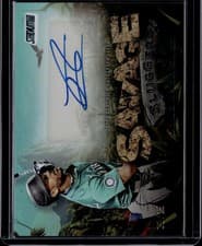 2025 Stadium Club Savage Sluggers Autographs Julio Rodríguez #SS-JR card