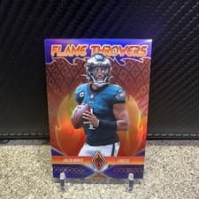 Jalen Hurts 2022 Panini Phoenix Flame Throwers card