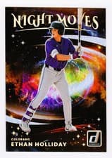 2026 Donruss Night Moves Ethan Holliday #4 card