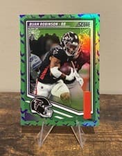 Bijan Robinson 2025 Panini Score card