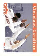 Cleveland Cavaliers 1992-93 Hoops Base Set card