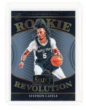 Stephon Castle 2024 Panini Select Rookie Revolution card