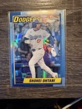 2025 Topps Chrome 1990 Topps Baseball Shohei Ohtani #90CB-7 card