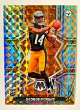George Pickens 2022 Panini Mosaic card