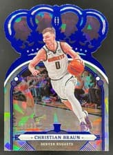 Christian Braun 2022 Panini Crown Royale card