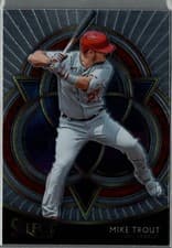 Mike Trout 2021 Panini Select Phenomenon card