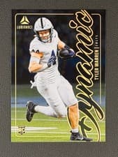 2025 Panini Luminance Dynamic Rookies Tyler Warren #9 card