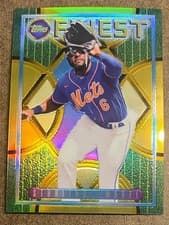 Starling Marte 2022 Topps Finest Flashback card