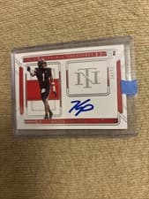 2025 Panini National Treasures Collegiate Team Logo Signatures Kaden Prather #12 card