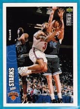 John Starks 1996-97 Collector's Choice Base Set card