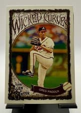 2025 Topps Allen & Ginter Wicked Curves Greg Maddux #WC-17 card