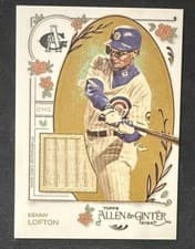 Kenny Lofton (Chicago Cubs) 2024 Topps Allen & Ginter Allen & Ginter Relics B card