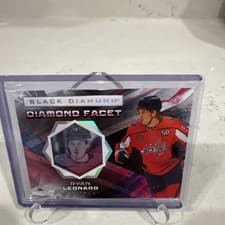 2025-26 Upper Deck Black Diamond Diamond Facet Ryan Leonard #DF-RL card