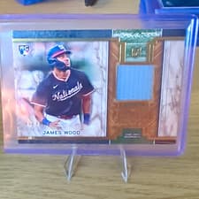 2025 Topps Museum Collection Meaningful Material Relics James Wood #MMR-JW card