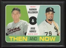 2020 Topps Heritage Then and Now Jose Abreu / Harmon Killebrew #TN8