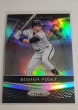 Buster Posey 2018 Panini Chronicles Prizm card