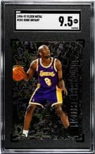 Kobe Bryant 1996 Fleer Metal card