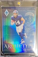 2025 Panini Phoenix Archetype Cam Skattebo #14 card
