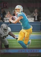 2022 Panini Chronicles Panini Justin Herbert #PA-33