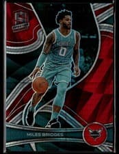 Miles Bridges 2021 Panini Spectra card