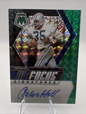 2024 Panini Mosaic In Focus Signatures Calvin Hill #IF-CHL card