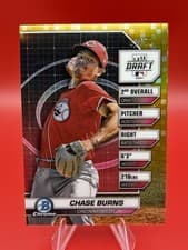 2024 Bowman Draft Bowman Draft Night Chase Burns #BDN-8 card