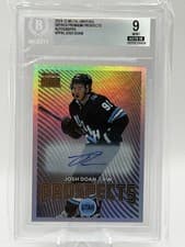 Josh Doan 2024-25 Skybox Metal Universe Skybox Premium Prospects Auto card