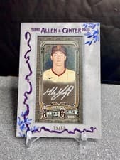 2025 Topps Allen & Ginter Framed Mini Autographs (Baseball) Mike Yastrzemski #MA-MY card