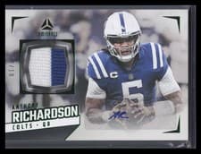 Anthony Richardson 2024 Panini Luminance Autograph Jerseys card