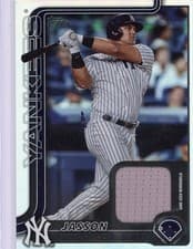 2025 Topps Real One Relics Jasson Domínguez #590 card