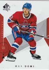 Max Domi 2018 SP Authentic card