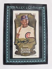Sammy Sosa 2024 Topps Allen & Ginter Mini Baseball Autograph card