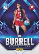 Rae Burrell 2026 Panini Instant Unrivaled Studio Stars card