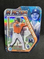 2025 Bowman Draft Bowman in Action Xavier Neyens #BIA-14 card