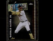 2025 Topps Chrome Logofractor Edition All-Etch Ronald Acuña Jr. #CAE-8 card