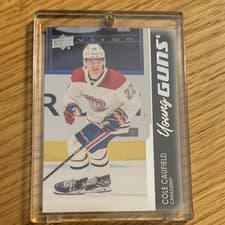 Cole Caufield 2021 Upper Deck card