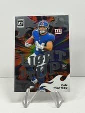 2025 Donruss Optic Light it Up Cam Skattebo #5 card