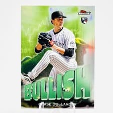 2025 Finest Bullish Chase Dollander #B-25 card