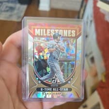 2024 Donruss Milestones Lance Berkman #8 card