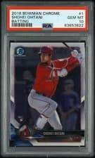 2018 Bowman Chrome Shohei Ohtani #1