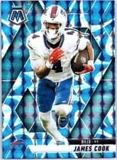 James Cook 2025 Panini Mosaic card