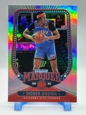 Moses Brown 2020-21 Panini Chronicles Base Set card