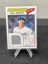 2026 Topps Heritage Real One Relics Will Smith #ROR-WS card