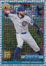 Dansby Swanson 2026 Topps 1991 Chrome card