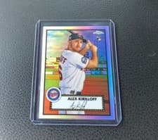 2022 2021 Topps Chrome Platinum Anniversary Alex Kirilloff #63