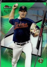 Jose Berrios 2020 Topps Finest card