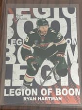 OF 15 Ryan Hartman 2025-26 Flair Legion of Boom card