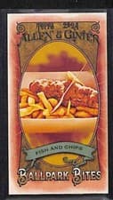 2024 Topps Allen & Ginter Ballpark Bites Mini Fish and Chips #BB-21 card